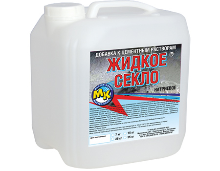Жидкое стекло гидроизолирующее 15кг