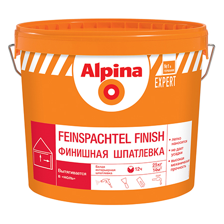 ALPINA EXPERT Feinspachtel Finish шпатлевка финишная (25кг)