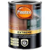 PINOTEX EXTREME лазурь с эффектом самоочистки для защиты древесины до 12 лет, бесцветная (0,9л)