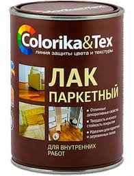 Лак паркетный алкидно-уретановый матовый "COLORICA&Tex" 0,8л