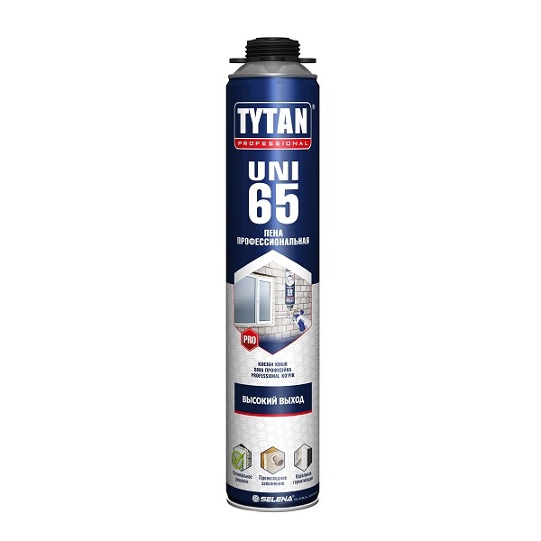 Пена профессиональная зимняя TYTAN 65 UNI 750мл