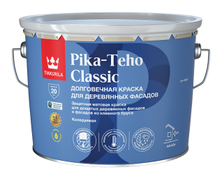 TIKKURILA PIKA TEHO CLASSIC краска акрилатная для деревянных фасадов 9л база А