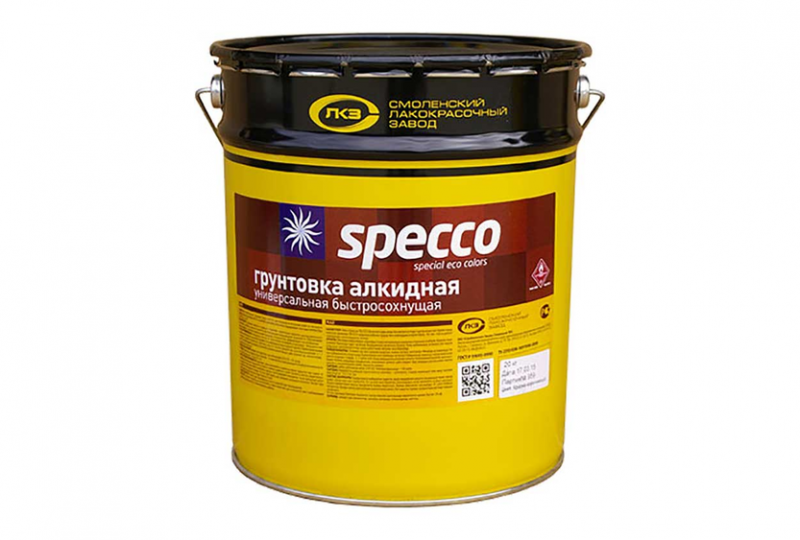 Грунт ГФ-021"SPECCO" светло-серая  20кг