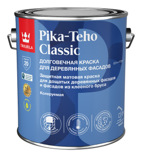 TIKKURILA PIKA TEHO CLASSIC краска акрилатная для деревянных фасадов 2,7л база А