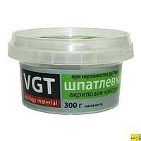 VGT ШПАТЛЕВКА ЭКСТРА ПО ДЕРЕВУ акриловая, универсальная, махагон (0,3кг)