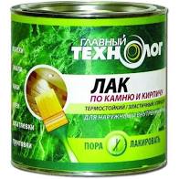 Лак по камню и кирпичу матовый Главный Технолог 3 л бесцветный