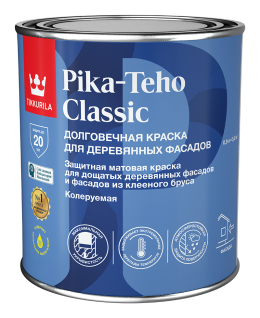 TIKKURILA PIKA TEHO CLASSIC краска акрилатная для деревянных фасадов 0,9л база А